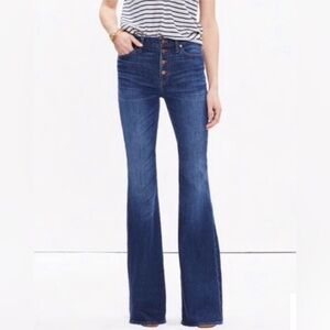 Madewell Button-fly Flea Market Flare Jeans